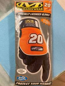 Mechanix Wear メカニクスウェア OFFICIALLY LICENSED GLOVES NASCAR 20 SIZE LARGE [10]