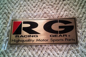 ●レーシングギア　●RACING GEAR ●ステッカー　●サイズ　縦：85mm×横：208mm