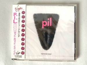 未開封/見本品 P.I.L. PUBLIC IMAGE LIMITED パブリック・イメージ・リミテッド THAT WHAT IS NOT ザット・ホワット・イズ・ノット