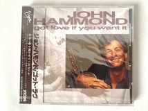 未開封/見本品 ジョン・ハモンド JOHN HAMMOND ゴット・ラヴ GOT LOVE IF YOU WANT IT_画像1