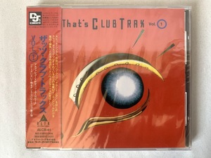 未開封/見本品 ザッツ・クラブ・トラックス VOL.1 That's CLUB TRAX