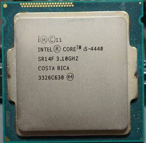 【動作確認済】Intel Core i5 4440 LGA1150 CPU本体のみ