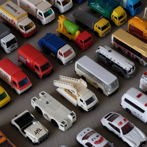 02979 トミカ 働く車のミニカー 35点セット 1980〜2000年代 / TOMICA おもちゃ 玩具 レトロ