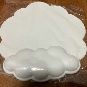 クラウド 雲型 マウスパッド ホワイト