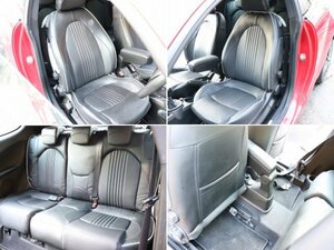 # Alpha Romeo Mito 955 2013 year 955143 seat set black leather ( stock No:517100) (7545) *