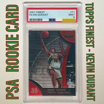 送料無料 1円 スタート　2007 PSA　レア　ケビン・デュラント ルーキーカード　KEVIN DURANT RC TOPPS FINEST　NBA GSW - SUNS 大谷 JORDAN_画像1