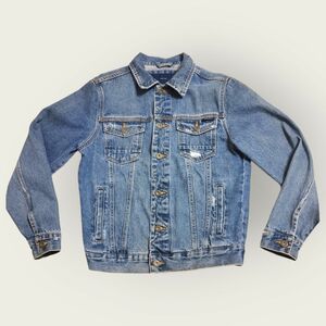 ZARA MAN DENIM ザラマン デニム 1975 ダメージ加工 デニム ジャケット Gジャン US S