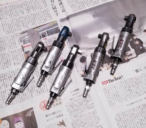 エアーラチェットレンチ　５台　動作未確認品　部品取り　レストアベース　おまけつき　現状渡し