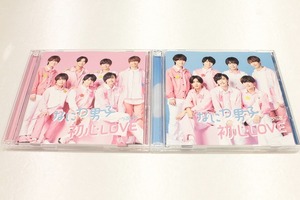 y74【即決・送料無料】なにわ男子 初心LOVE CD Blu-ray / 2枚セット
