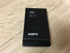 【ジャンク品 】SANYO remote JJ-P100 カセットプレーヤー通電確認済み/動作未確認/現状品