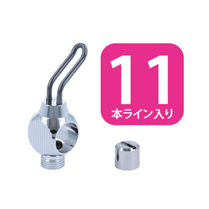 アベイル アブ 2500用 ウルトラライトレベルワインダー 単品 クロム 11本ライン lvw_set_1125c_lcr