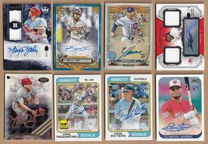 【１６枚セット】直筆サインカード各種 / TOPPS / HERITAGE / GYPSY QUEEN / TIER ONE / FIRE / ARCHIVES / TRIPLE THREADS / GOLD LABEL