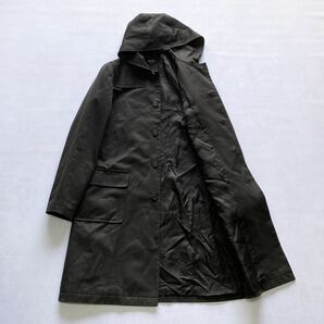 9702 A.P.C. アーペーセー フランス製 フード 付き コート 細身 美シルエット ブラック 黒 メンズ M!!の画像2