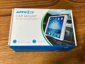 APPS2Car ユニバーサル タブレット CDスロット 車取付ホルダースタンド