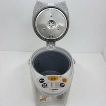 未使用品 ZOJIRUSHI/象印 電動ポット 2.2L CD-WY22-HA 2020年製_画像8