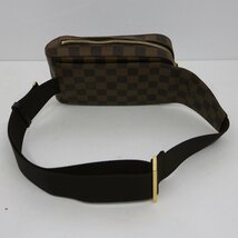 LOUIS VUITTON/ルイヴィトン ジェロニモス ダミエ・エベヌ N51994 CA0015 ボディバッグ ショルダーバッグ_画像4