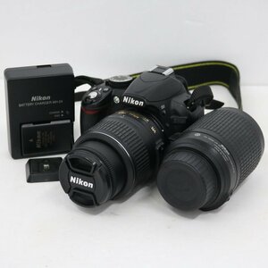 動作品 Nikon/ニコン デジタル一眼レフ カメラ本体 レンズセット D3100 レンズ交換式一眼レフレックスタイプ デジタルカメラ
