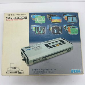 ジャンク品 SEGA/セガ コンピュータービデオゲーム SG-1000Ⅱ 箱入り 昭和レトロ ソフト3本 付属の画像10