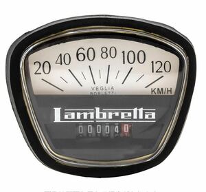 　Lambretta ランブレッタ　125DL/GP 150DL/GP スピードメーター