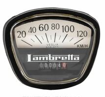 　Lambretta ランブレッタ　125DL/GP 150DL/GP スピードメーター_画像1