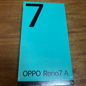 【SIMフリー版】Reno7 A CPH2353 6.4インチ メモリー6GB ストレージ128GB スターリーブラック