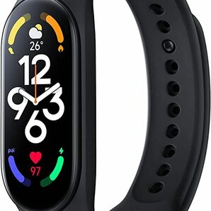 シャオミSmartBand7スマートバンド7 1.62inc有機EL AOD対応14日間BAT持続 110種類以上モード 防水 血中酸素常時測定 着信 通知 活動量の画像1