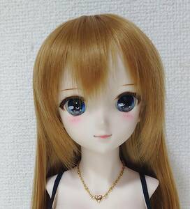 ボークス DD ドルフィードリーム カスタムヘッド DDH-09 (ヘッド+レジンアイのみ) セミホワイト肌 中古品