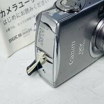 Canon IXY DIGITAL 900IS キャノン イクシー デジタルカメラ デジカメ ＋ 充電器 CB-2LX + バッテリー 2本 NB-5L + SDカード_画像4