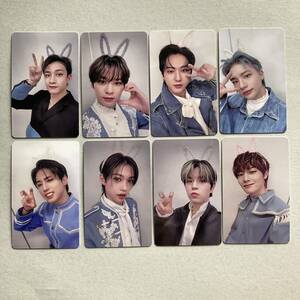 Stray kids trading card 8 pieces set maniac Anne navy blue Tama have 