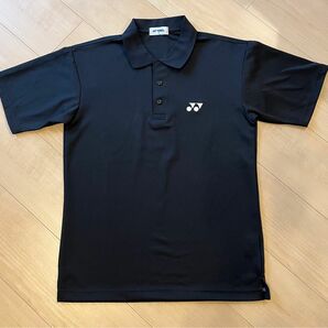 YONEX ポロシャツ ゲームシャツ Ｍ ブラック