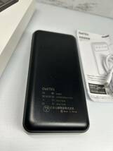 大容量モバイルバッテリー 40000mAh LCD残量表示 持ち運び便利 最大2.1A出力 2USB出力ポート LEDライト付 _画像10