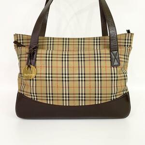 { great special price!} Burberry Burberry tote bag noba check charm 3215995