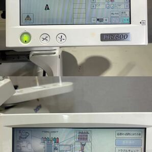 brother ブラザー PR-600 動作良好 試縫い済み 業務用刺繍ミシン 説明書付きの画像10