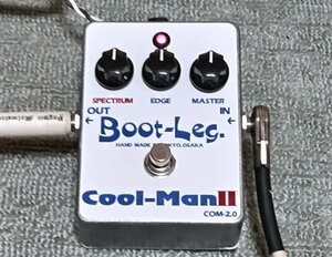 最終出品 Boot-Leg COM-2.0 Cool-Man II ハンドワイヤリング ワウペダル半止め （検 BOSS SP-1 Spectrum　スペクトラム　CryBaby