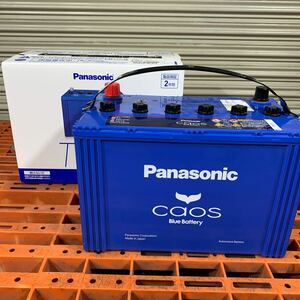 Panasonic CAOS パナソニック カオス T-115 アイドリングストップ車用 726CCA 不要カーバッテリー 無料回収 N-BOX レクサス RX200t RX300