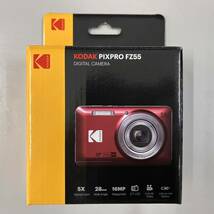 Kodak FZ55-BK PIXPRO コダック デジタルカメラ ブラック 16MP 光学5倍ズーム 広角 28mm 2.7インチ液晶画面 メーカー保証：2024年3月～_画像2