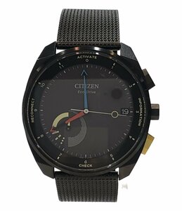 訳あり シチズン 腕時計 W510-T025366 ソーラー ブラック メンズ CITIZEN