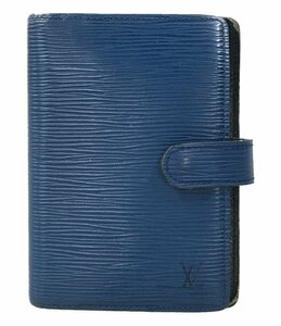 【1円スタート】 訳あり ルイヴィトン 手帳カバー 6穴 アジェンダPM R20055 エピ レディース Louis Vuitton