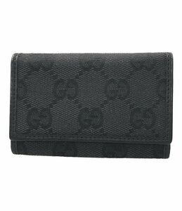 【1円スタート】 グッチ 6連キーケース　 033 0416 0868 GGキャンバス レディース GUCCI