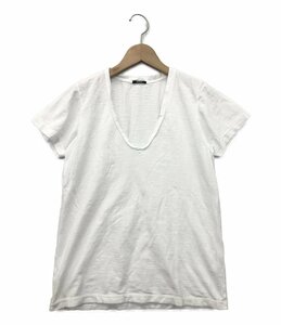 美品 デンハム 半袖VネックTシャツ 02-21-02-51-030 レディース XXS XS以下 DENHAM [0502]