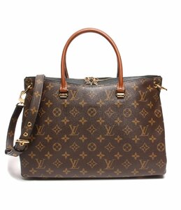 ルイヴィトン 2wayレザートートバッグ パラス ノワール M41064 モノグラム レディース Louis Vuitton [0502]