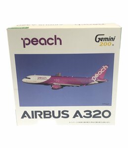 ミニカー ダイキャスト エアバス320 Peach Aviation Gemini200 1/200 CROSSWING [0502]