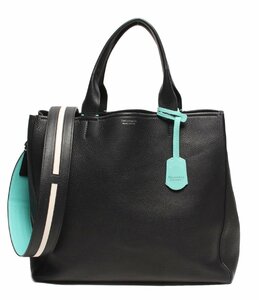  Tiffany 2way кожа большая сумка сумка на плечо серый n машина f кожа женский [0402 первый ]