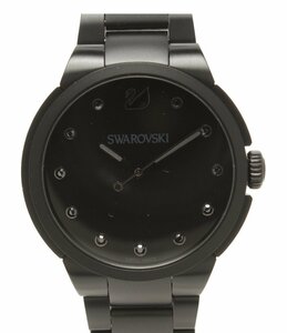 訳あり スワロフスキー 腕時計 5181626 City Black シティブラック クオーツ ブラック メンズ SWAROVSKI [0502]