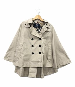 バーバリーロンドン レインコート ポンチョ レディース 38 S BURBERRY LONDON [0502]