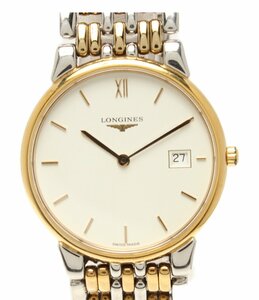 Longines Watch Grand Classic L5.632.3 Кварцевые белые мужские LONGINES [0402 Первые]