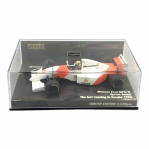 美品 ミニカー SUZUKA LEGENDシリーズ McLaren Ford MP4/8 The last running in Suzuka 1993 Shell 1/43 MINICHAMPS [0402初]の画像1