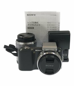 訳あり ソニー ミラーレス一眼カメラ a ダブルレンズキット NEX-3 SONY