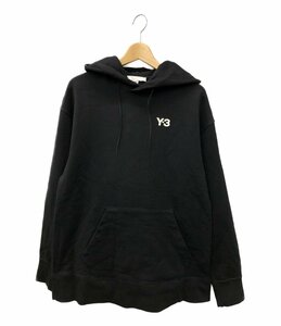 美品 ワイスリー バックロゴ刺繍スウェットパーカー HG8800 メンズ S S Y-3 [0402初]