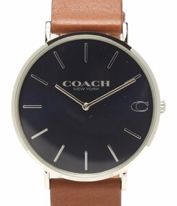 美品 コーチ 腕時計 CA.124.2.14.1580 クオーツ メンズ COACH [0502]